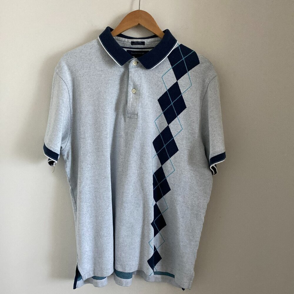 TOMMY HILFIGER Men's Regular Classic Fit Polo Golf Shirt 100% Cotton Size XL